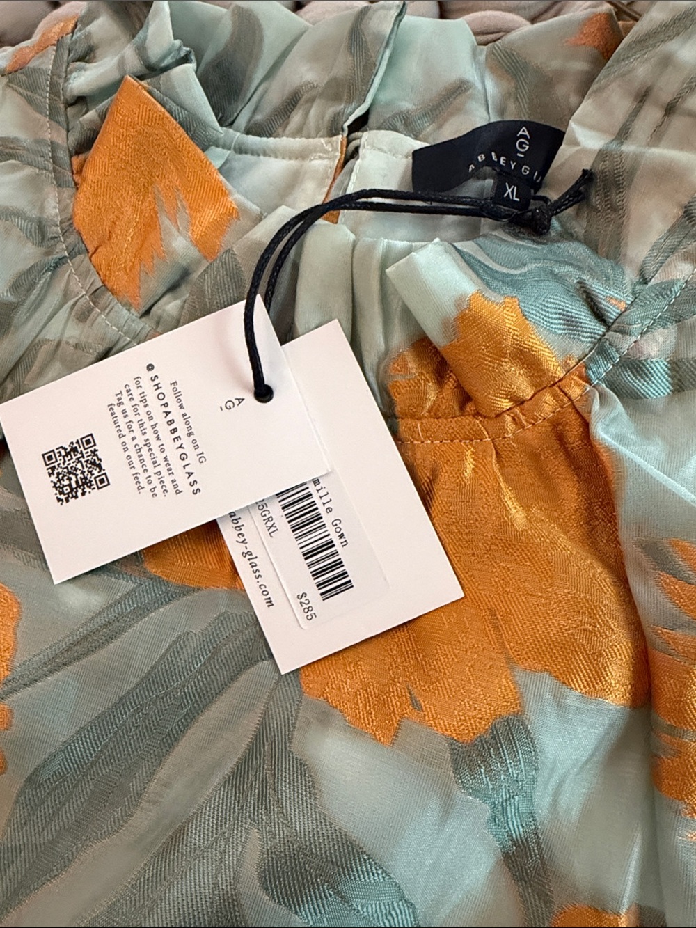 Sleeveless Maxi Dress with Yellow Floral Print - Picture 3 of 4